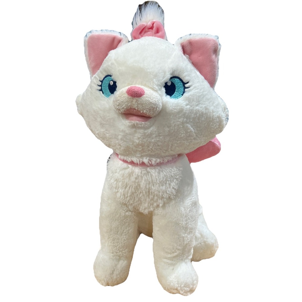 Disney Store MARIE 12" Aristocats Cat Plush Toy Stuffed‎ Animal Kitten